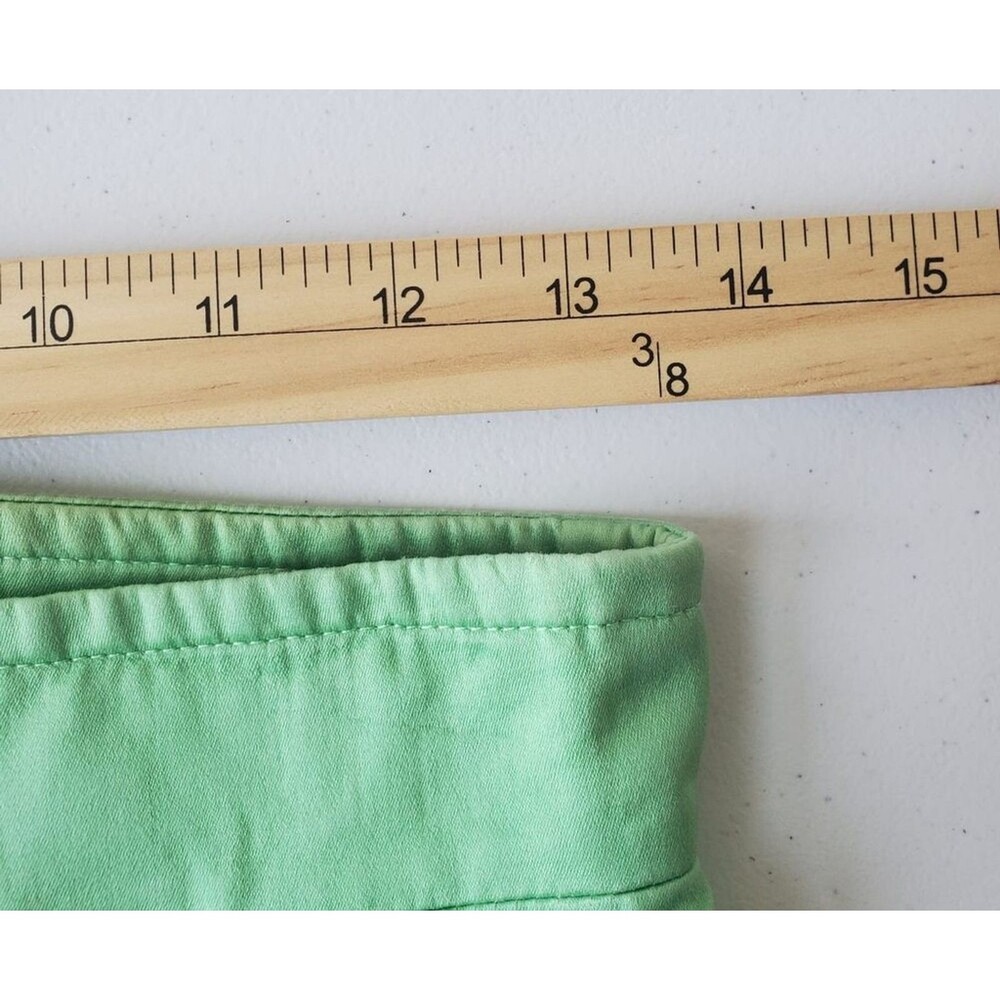 Vintage  Escada Margaretha Ley Green Women’s  Pencil Skirt  EU 36 US 4  Cotton - Picture 10 of 11